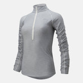 Athletic Grey Transform 1/2 Zip | New Balance Clothing
