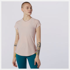 Oyster Pink Transform Perfect T | New Balance Clothing