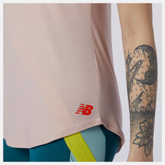 Oyster Pink Transform Perfect T | New Balance Clothing