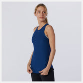 Captain Blue Heather Transform Perfect Tank | New Balance Clothing