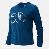 Rogue Wave NYC Marathon Q Speed Fuel Jacquard Long Sleeve | New Balance Clothing