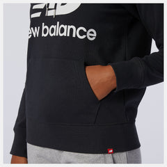 Black NB Essentials Pullover Hoodie | New Balance Clothing