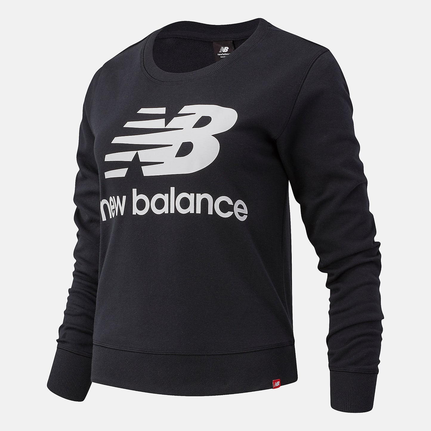 Black Essentials Crew | New Balance Clothing