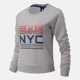 Athletic Grey NYC Marathon Essentials Crew | New Balance Clothing
