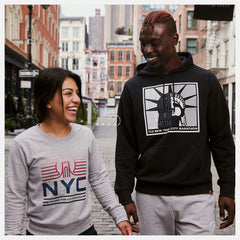 Athletic Grey NYC Marathon Essentials Crew | New Balance Clothing