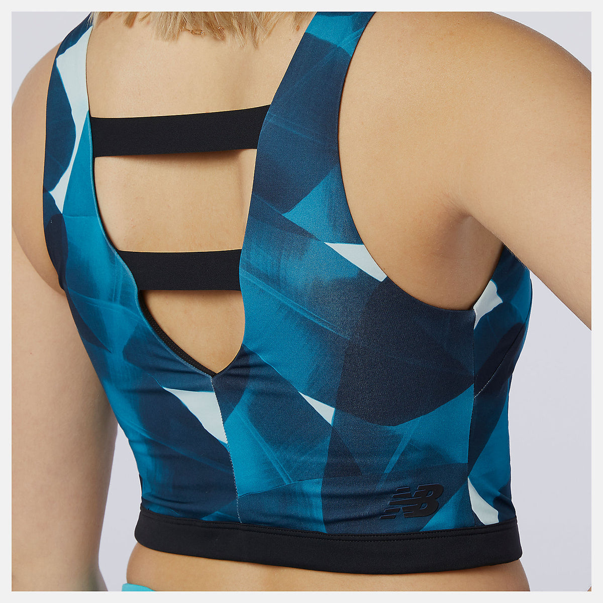 Deep Sky Transform NBSleek Printed Crop Top | New Balance Clothing
