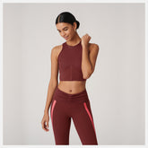 Deep Mauve Bandier Corset Tank | New Balance Clothing
