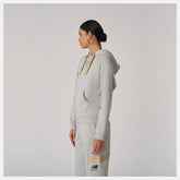 Athletic Grey Bandier Fleece Hoodie | New Balance Clothing