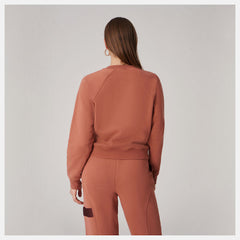 Terra Cotta Bandier Fleece Crew | New Balance Clothing