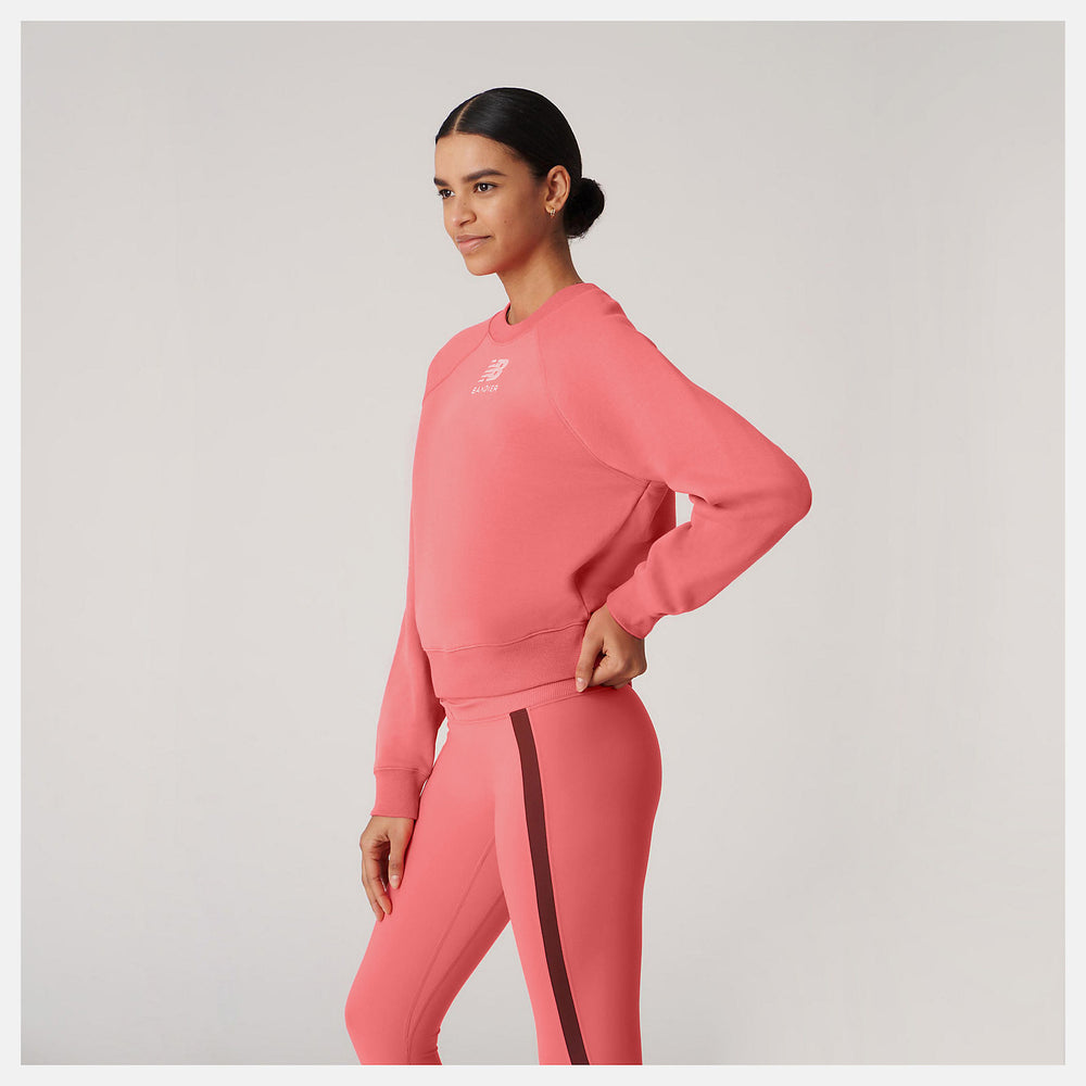 Watermelon Bandier Fleece Crew | New Balance Clothing