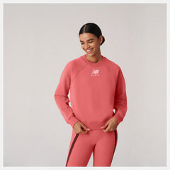 Watermelon Bandier Fleece Crew | New Balance Clothing