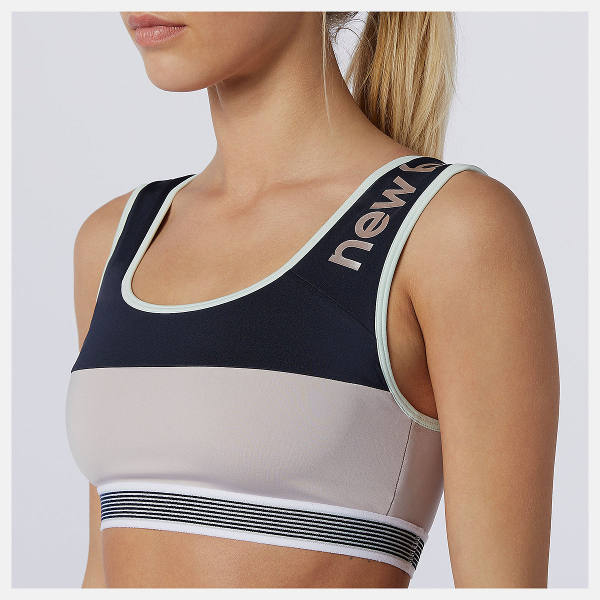 Logwood Achiever Remix Crop Top | New Balance Clothing
