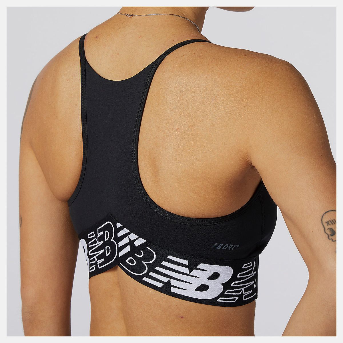 Black Relentless Crop Top | New Balance Clothing