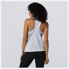 Athletic Grey Impact Run Hybrid Tank | New Balance Clothing
