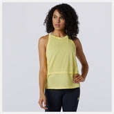 Yellow Impact Run Hybrid Tank | New Balance Clothing
