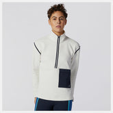 Sea Salt Q Speed Fuel Sweatshirt | New Balance Clothing