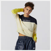 Clear Yellow NB Athletics Crew Fleece | New Balance Clothing