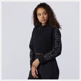 Black Sport Style Optiks Hoodie | New Balance Clothing