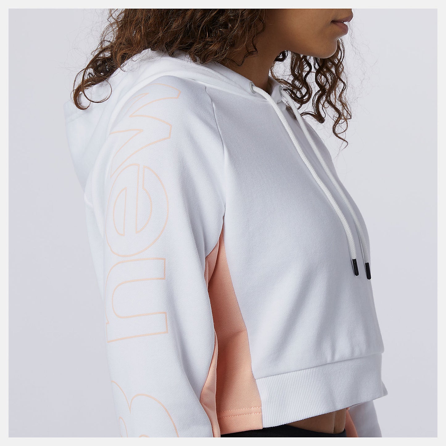 White Sport Style Optiks Hoodie | New Balance Clothing