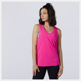 Pink Glo Relentless Sweat Tank | New Balance Clothing