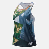 Multi Color NYC Marathon Printed Singlet | New Balance Clothing