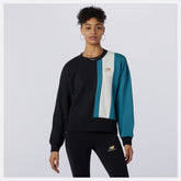 Black NB Athletics Higher Learning Crew | New Balance Clothing
