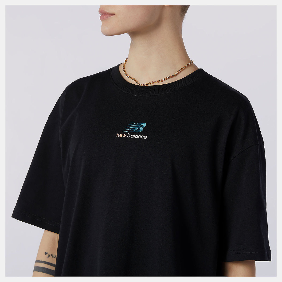 Black NB Athletics Higher Learning Graphic Tee | New Balance Clothing