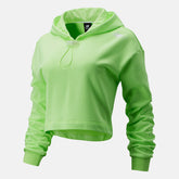 Bleached Lime Glo NB Essentials NBX Hoodie | New Balance Clothing