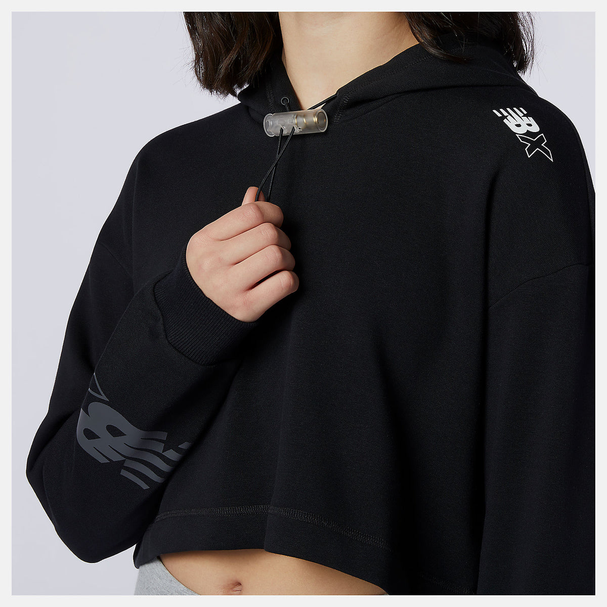 Black NB Essentials NBX Hoodie | New Balance Clothing