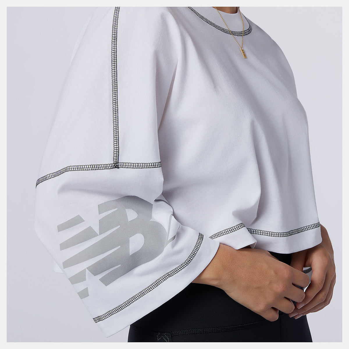White NB Essentials NBX Graphic Tee 2 | New Balance Clothing