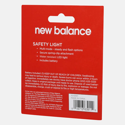 Red Safety Light | New Balance Accessories