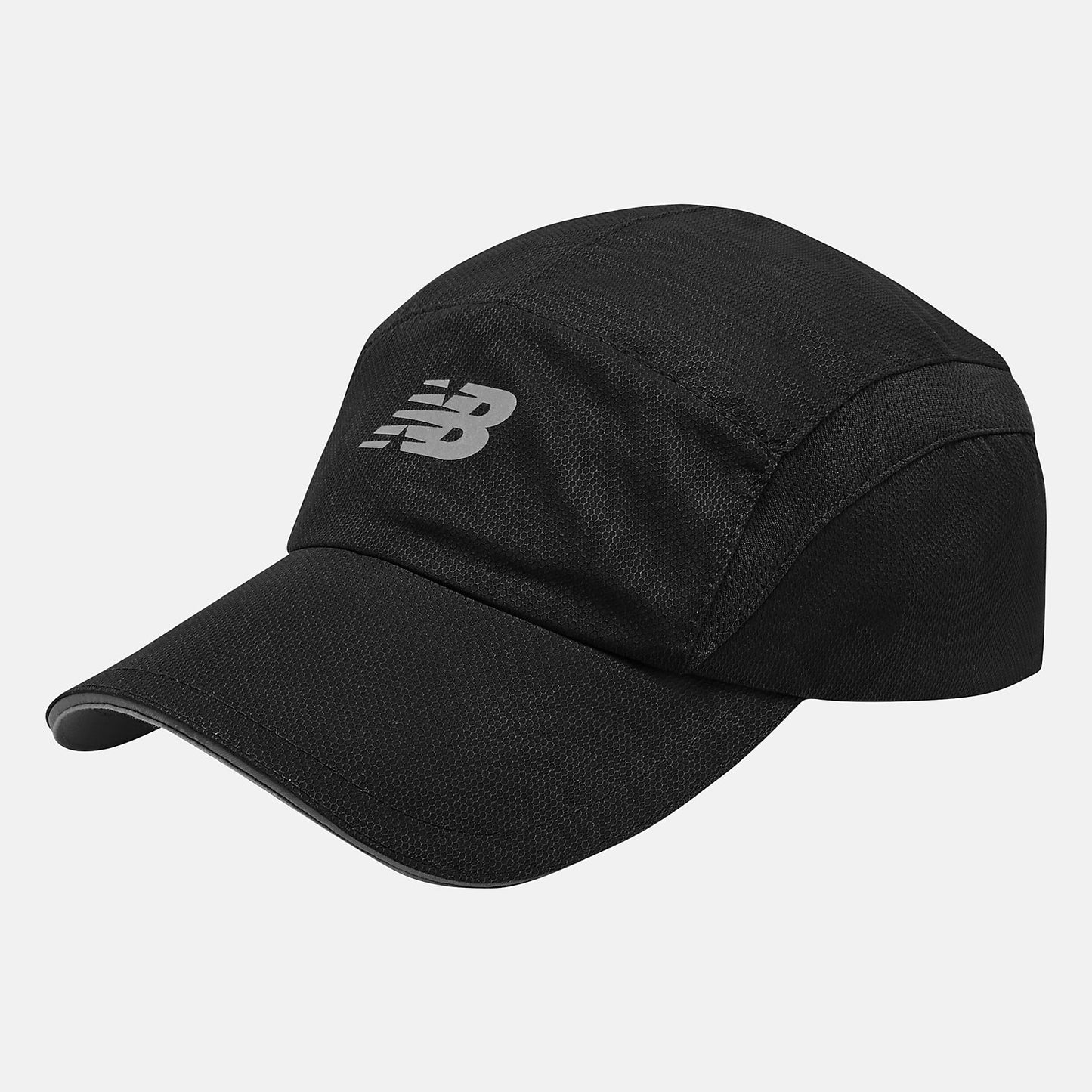 Black 5 Panel Performance Hat | New Balance Accessories