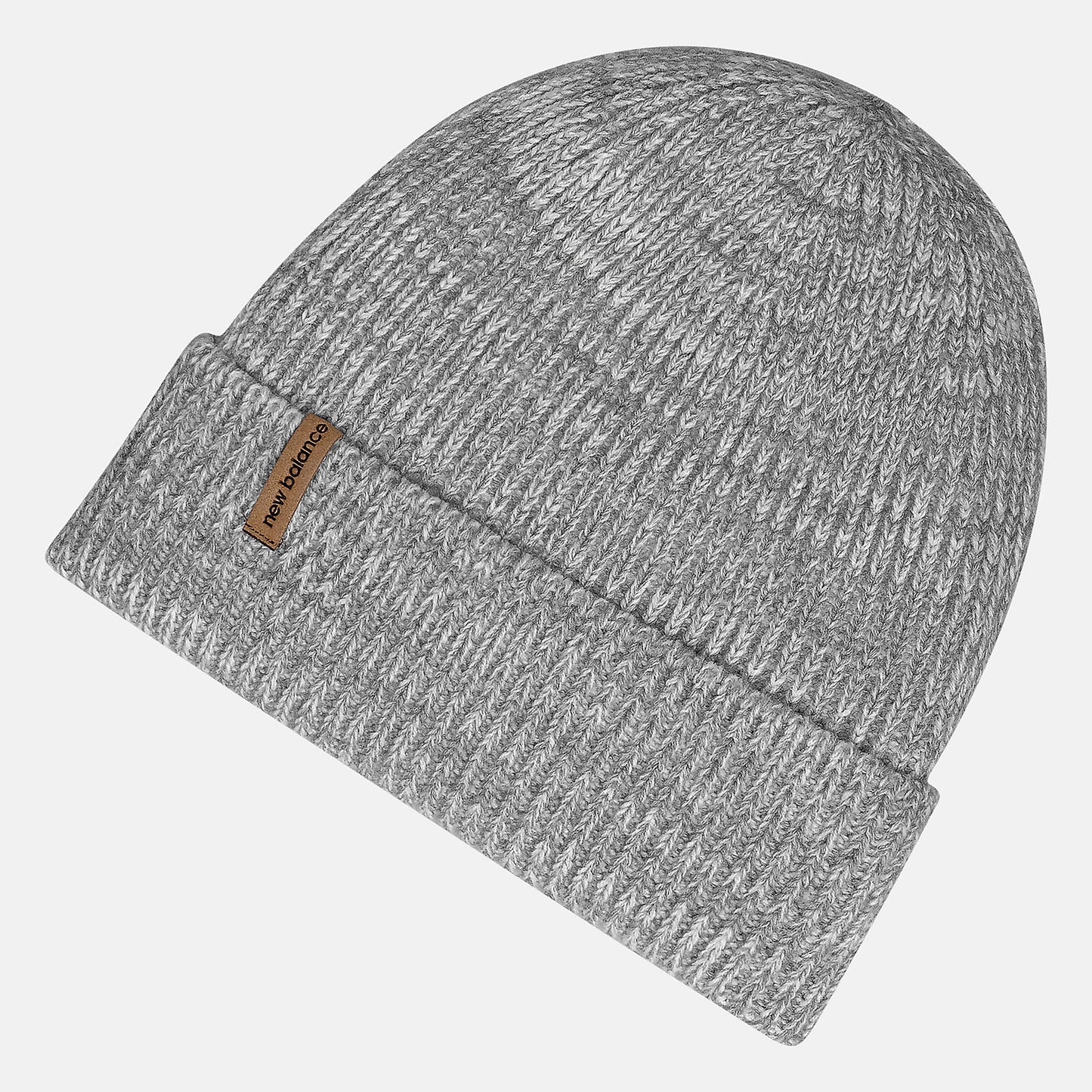 Athletic Grey Oversize Cuff Watchman Beanie | New Balance Accessories