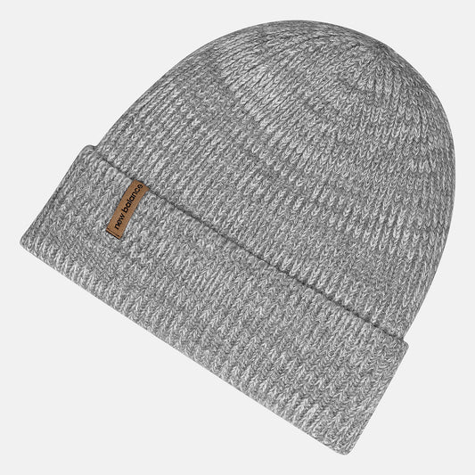 Athletic Grey Oversize Cuff Watchman Beanie | New Balance Accessories