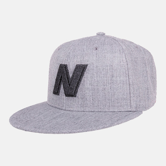 Athletic Grey Exploded Logo Hat | New Balance Accessories