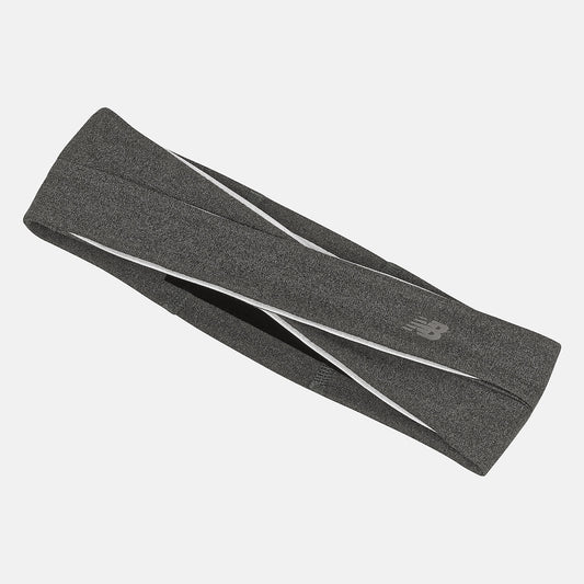 Grey Twisted Headband | New Balance Accessories