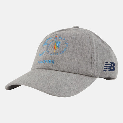 Athletic Grey NYC Marathon 6-Panel Finisher Cap | New Balance Accessories