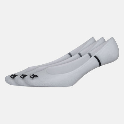 White Ultra No Show Liner Socks 3 Pack | New Balance Accessories