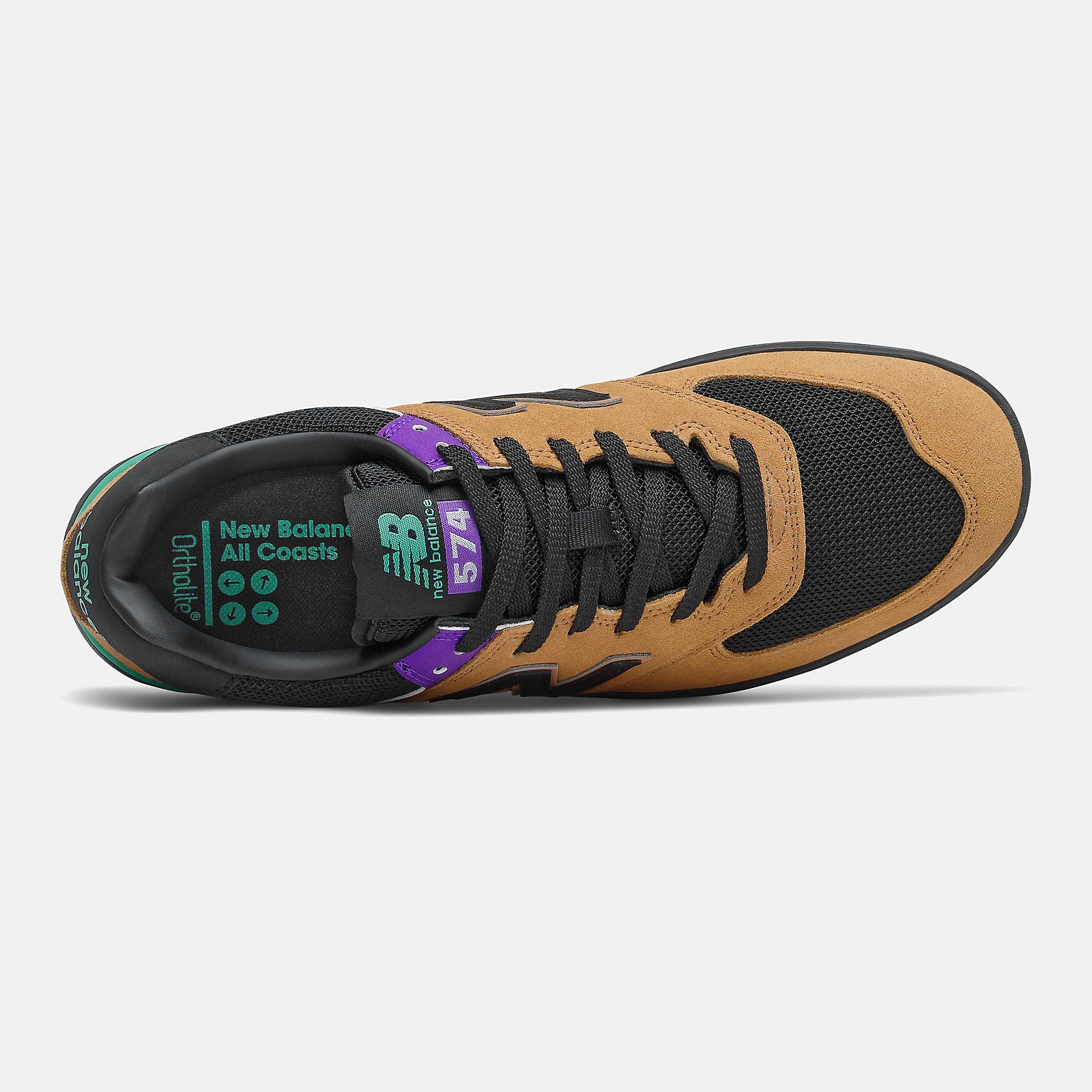 Brown/Black All Coasts 574 | New Balance Shoes