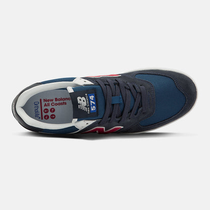Navy/Red New Balance All Coasts AM574 | New Balance Shoes