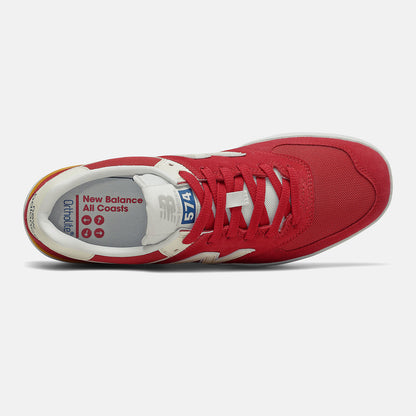 Red/White New Balance All Coasts AM574 | New Balance Shoes