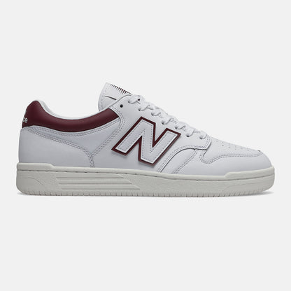 White/Burgundy BB480LV1 | New Balance Shoes