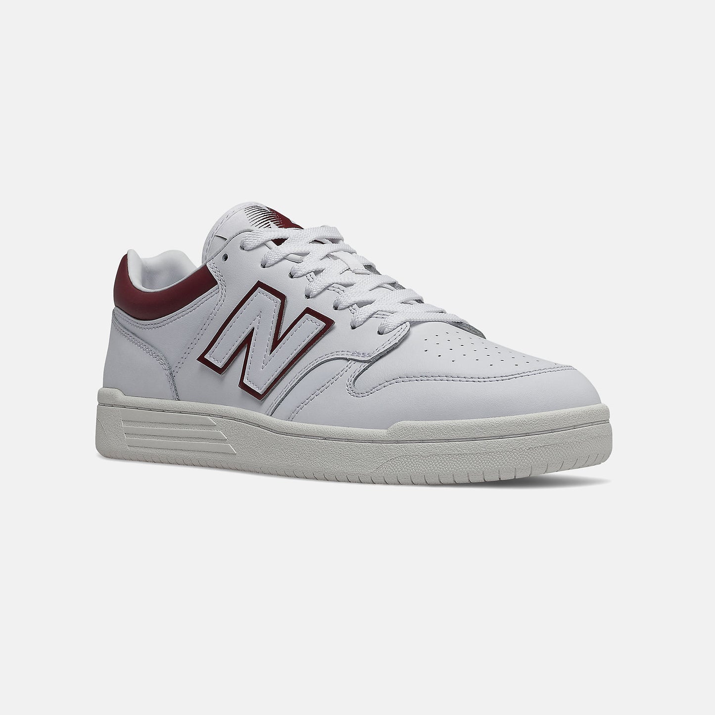 White/Burgundy BB480LV1 | New Balance Shoes