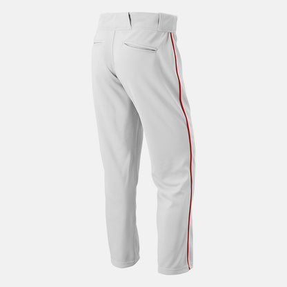 White/Red Adversary 2 Baseball Piped Pant Athletic | New Balance Clothing