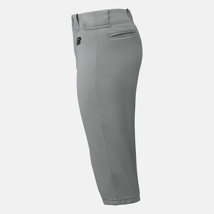 Grey Adversary 2 Baseball Solid Knicker Athletic | New Balance Clothing