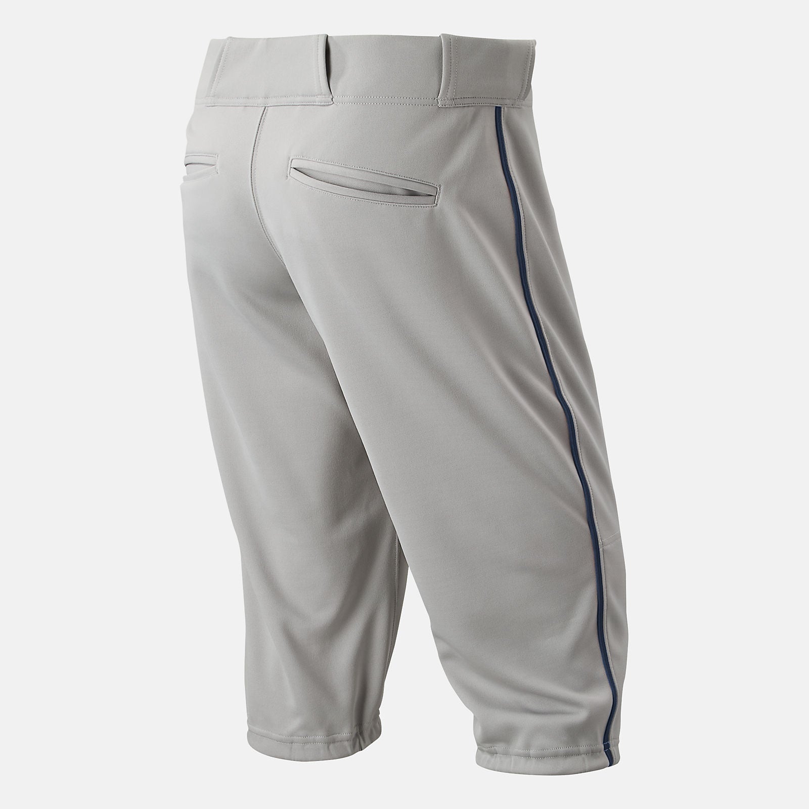 Grey/Navy Adversary 2 Baseball Piped Knicker Athletic | New Balance Clothing