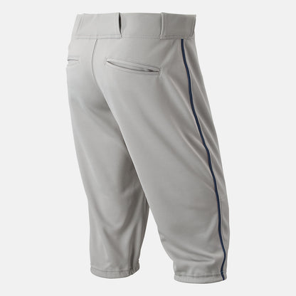 Grey/Navy Adversary 2 Baseball Piped Knicker Athletic | New Balance Clothing