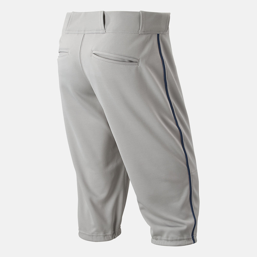 Grey/Navy Adversary 2 Baseball Piped Knicker Athletic | New Balance Clothing