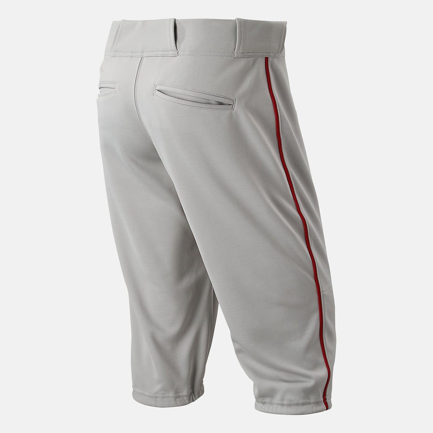 Grey/Red Adversary 2 Baseball Piped Knicker Athletic | New Balance Clothing