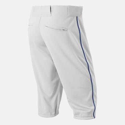 White/Blue Adversary 2 Baseball Piped Knicker Athletic | New Balance Clothing